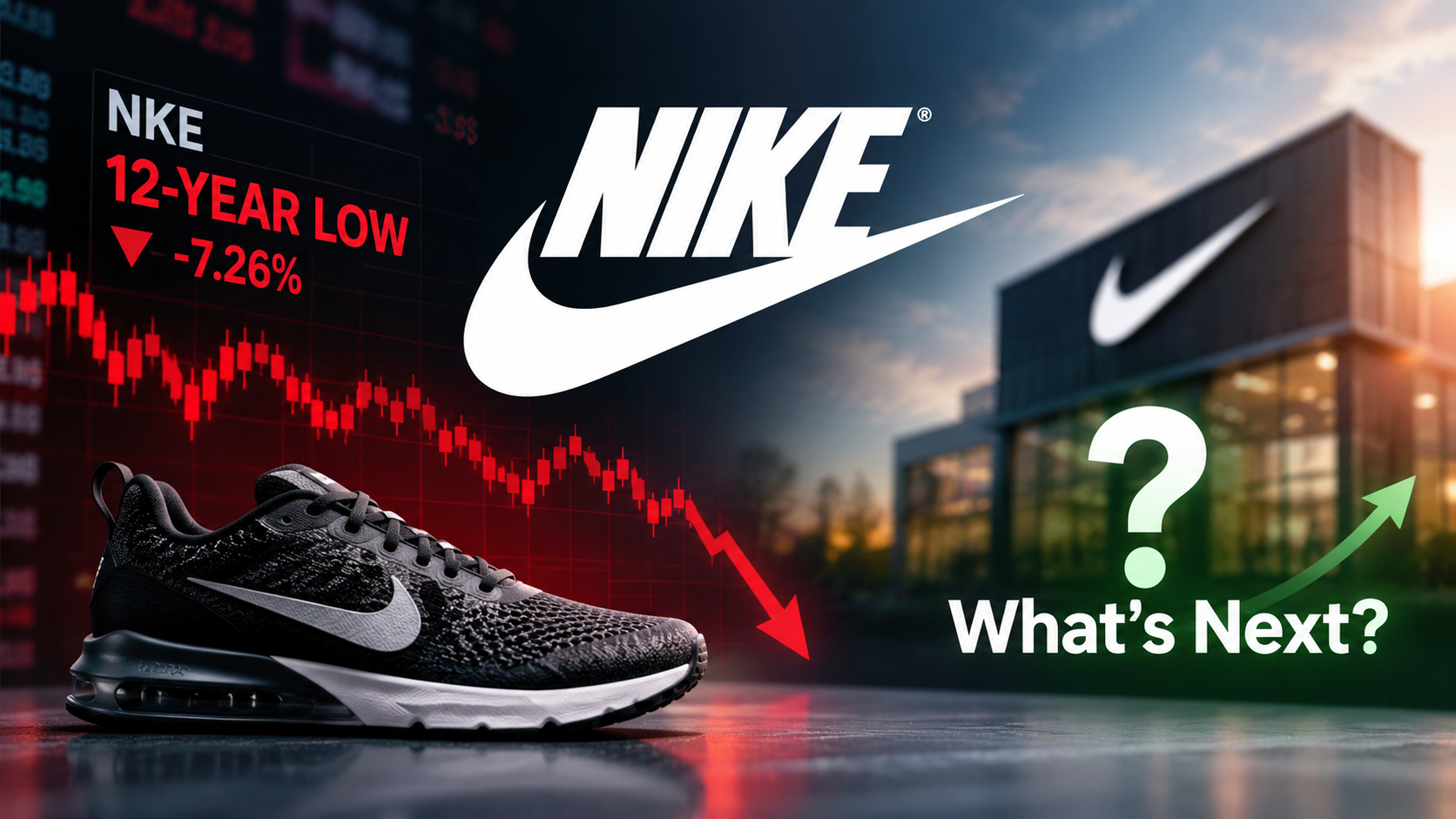 Nike Stock Hits a 12 Year Low: What Happens Next?